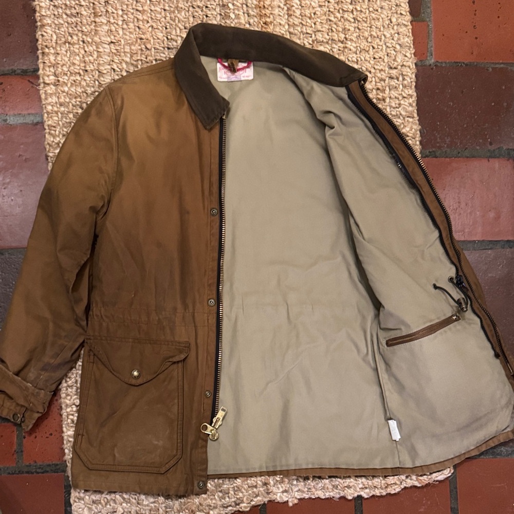 Filson Olive Brown Military Jacket - Picture 6 of 6